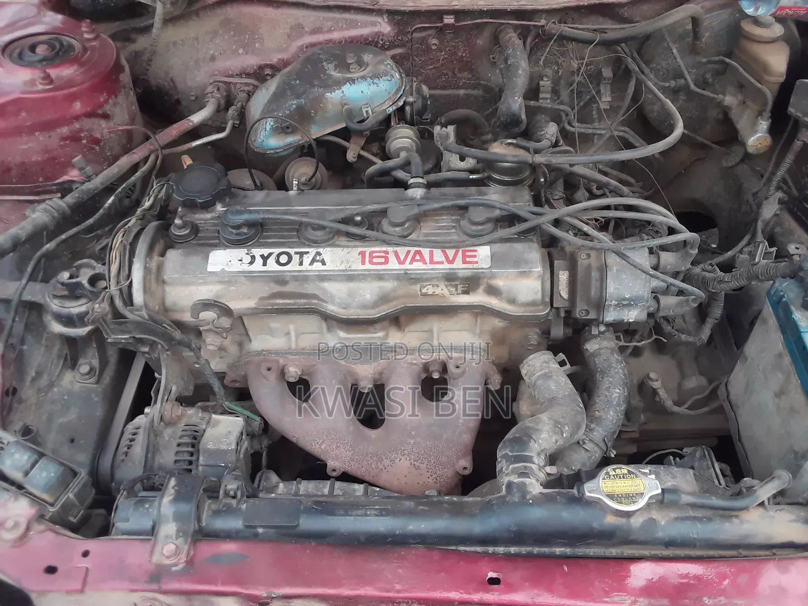 Toyota Corolla 2002 Red