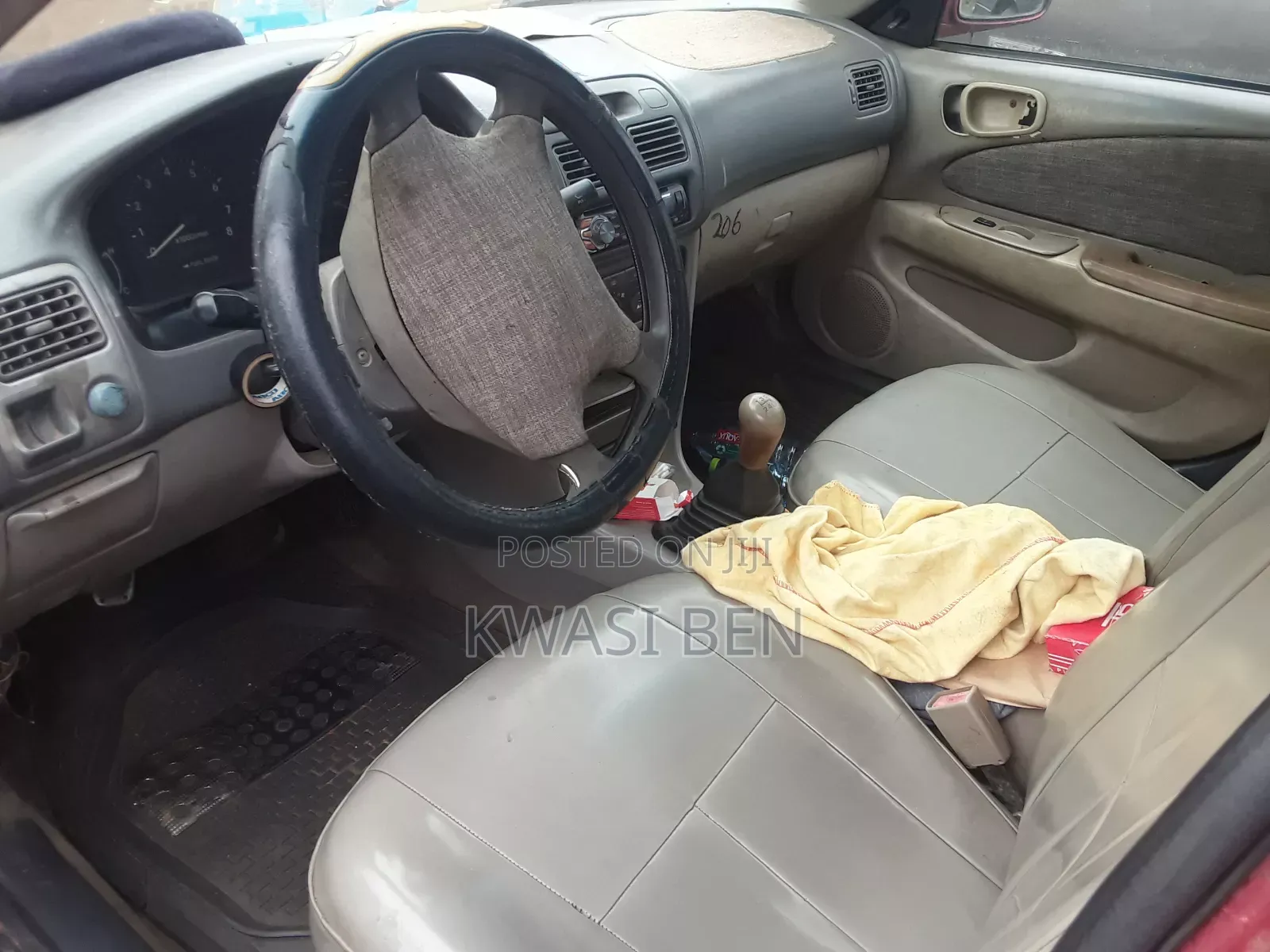 Toyota Corolla 2002 Red