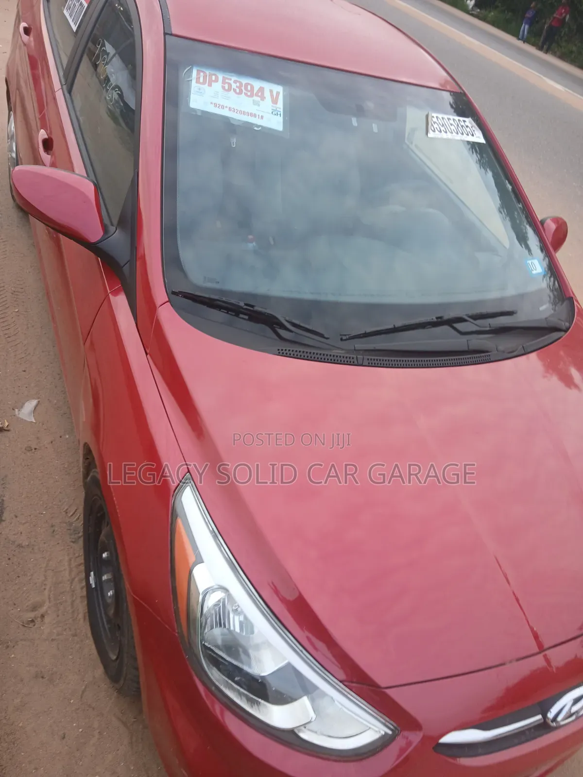 Hyundai Accent 2013 Red