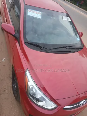 Hyundai Accent 2013 Red