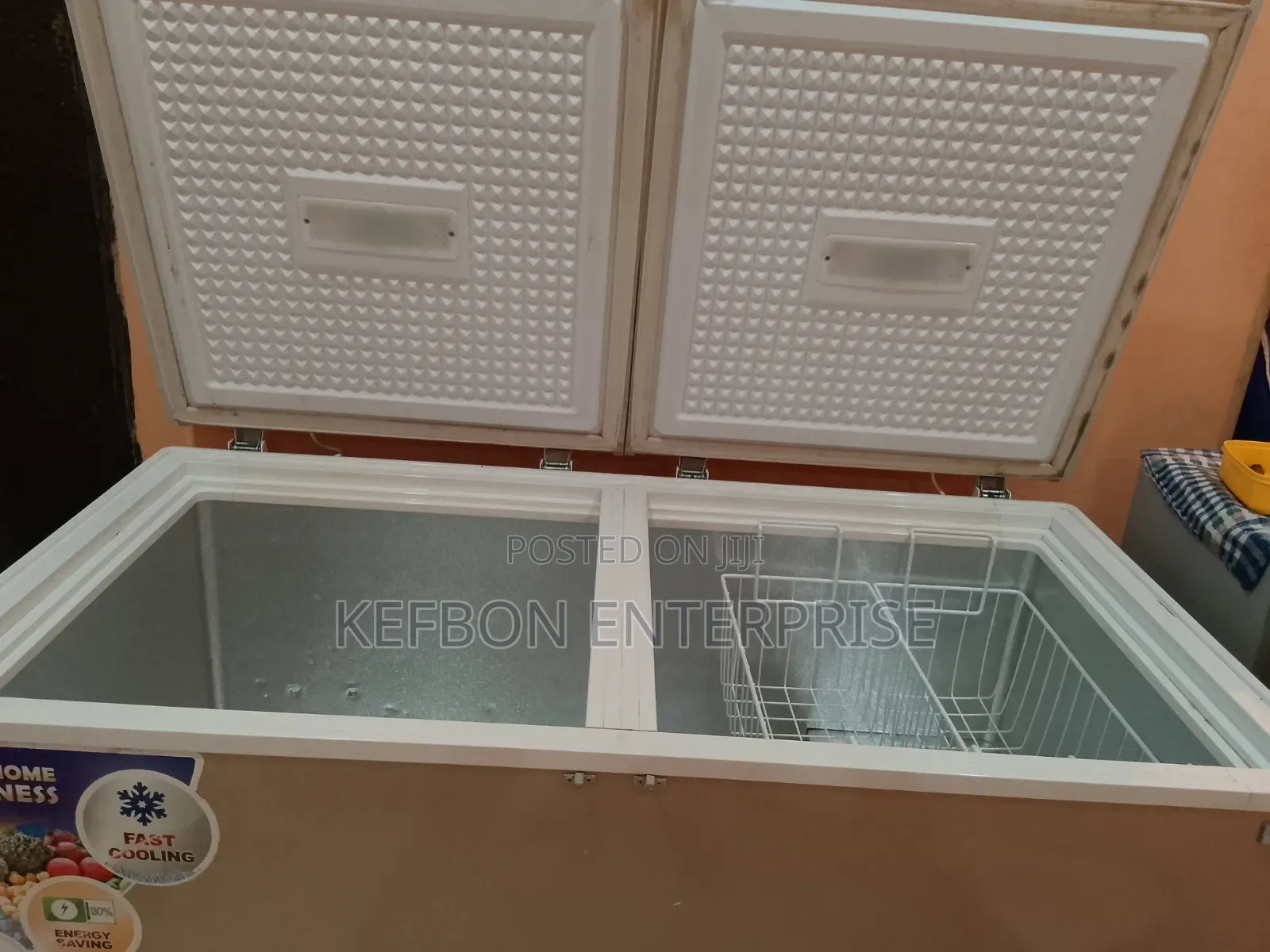 10×12 Ft Container And 425l Deep Freezer For Sale.