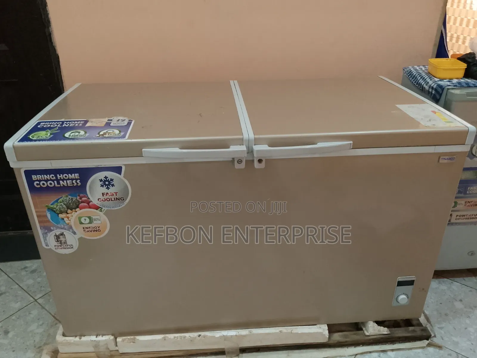 10×12 Ft Container And 425l Deep Freezer For Sale.