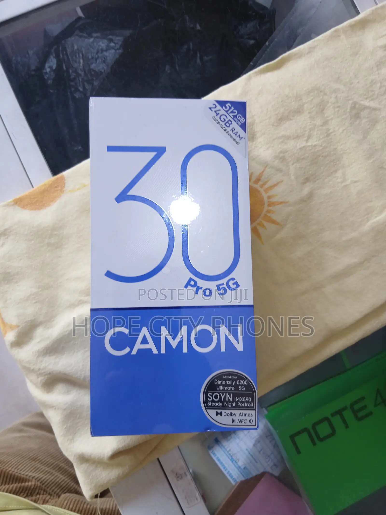 New Tecno Camon 30 Pro 5G 512 GB Black