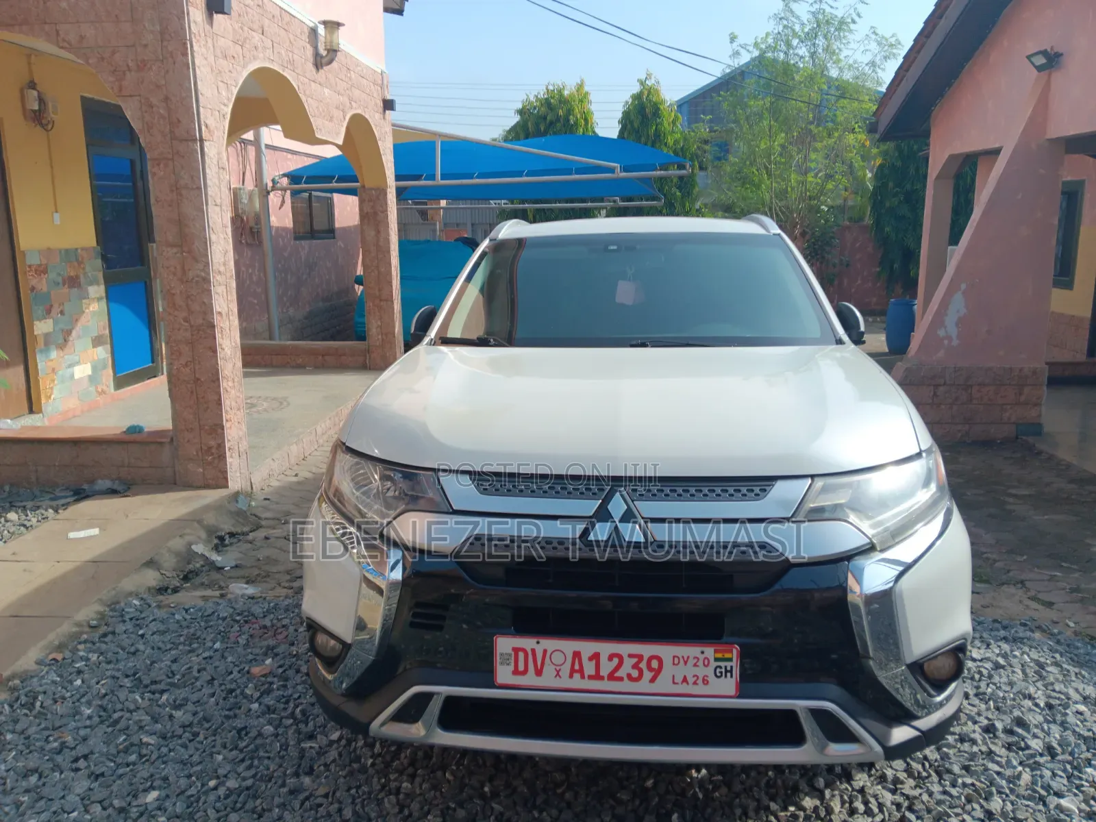 Mitsubishi Outlander SEL FWD 2019 White