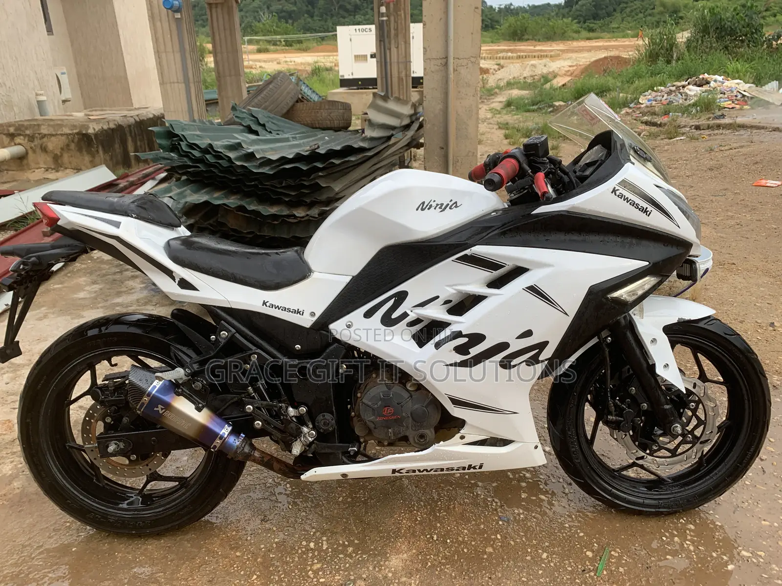 Kawasaki Ninja 400 2019 White