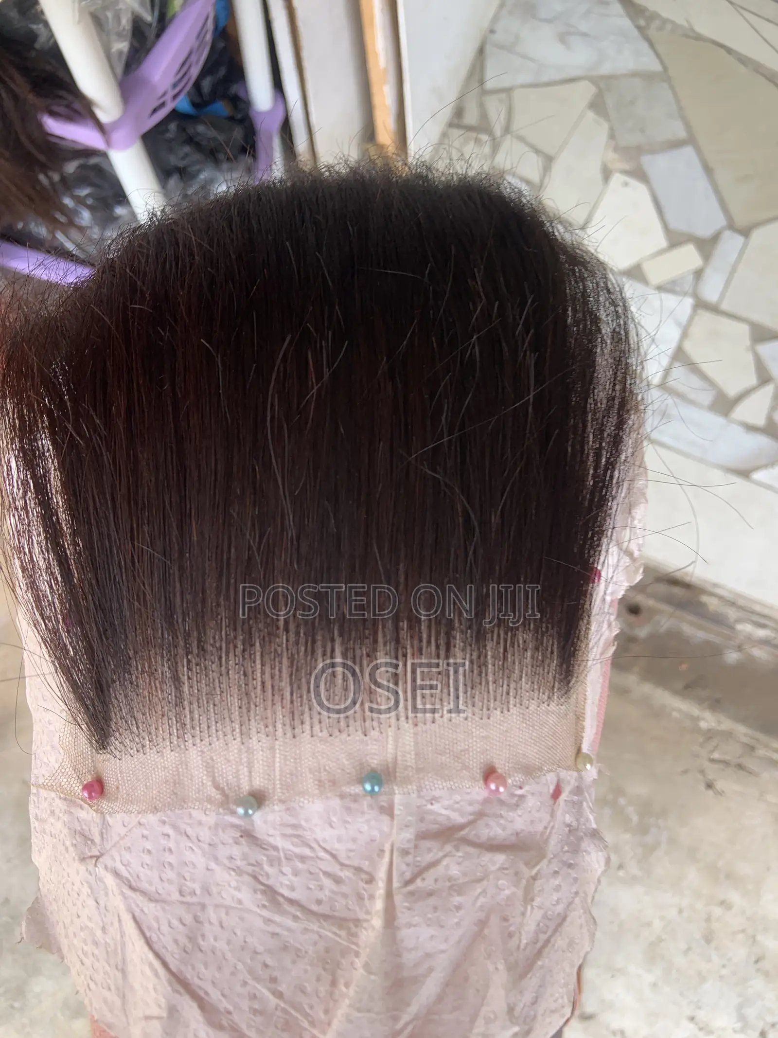 Ventilated Lace for Braiding and Wigging
