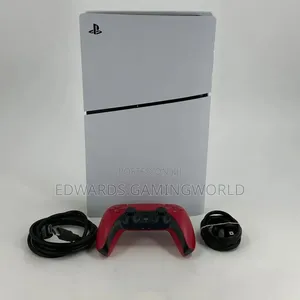 Slightly Used Ps5 Digital With 3 Games on It