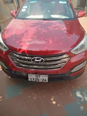 Hyundai Santa Fe 2014 Red
