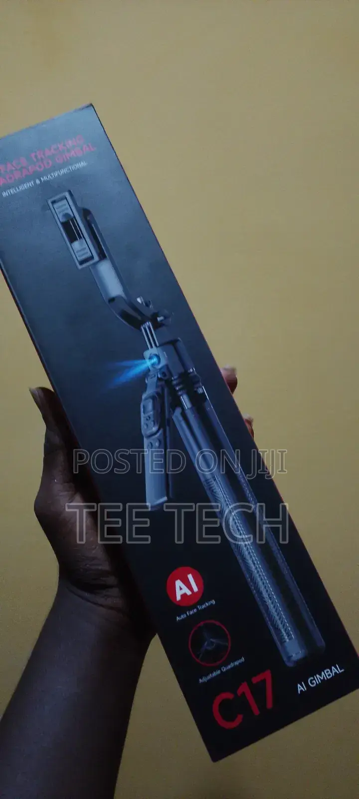 C17 Ai Face Tracking Gimbal Selfie Stick