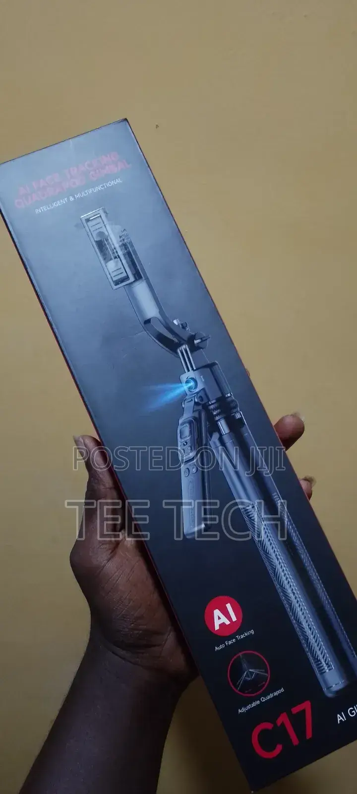 C17 Ai Face Tracking Gimbal Selfie Stick