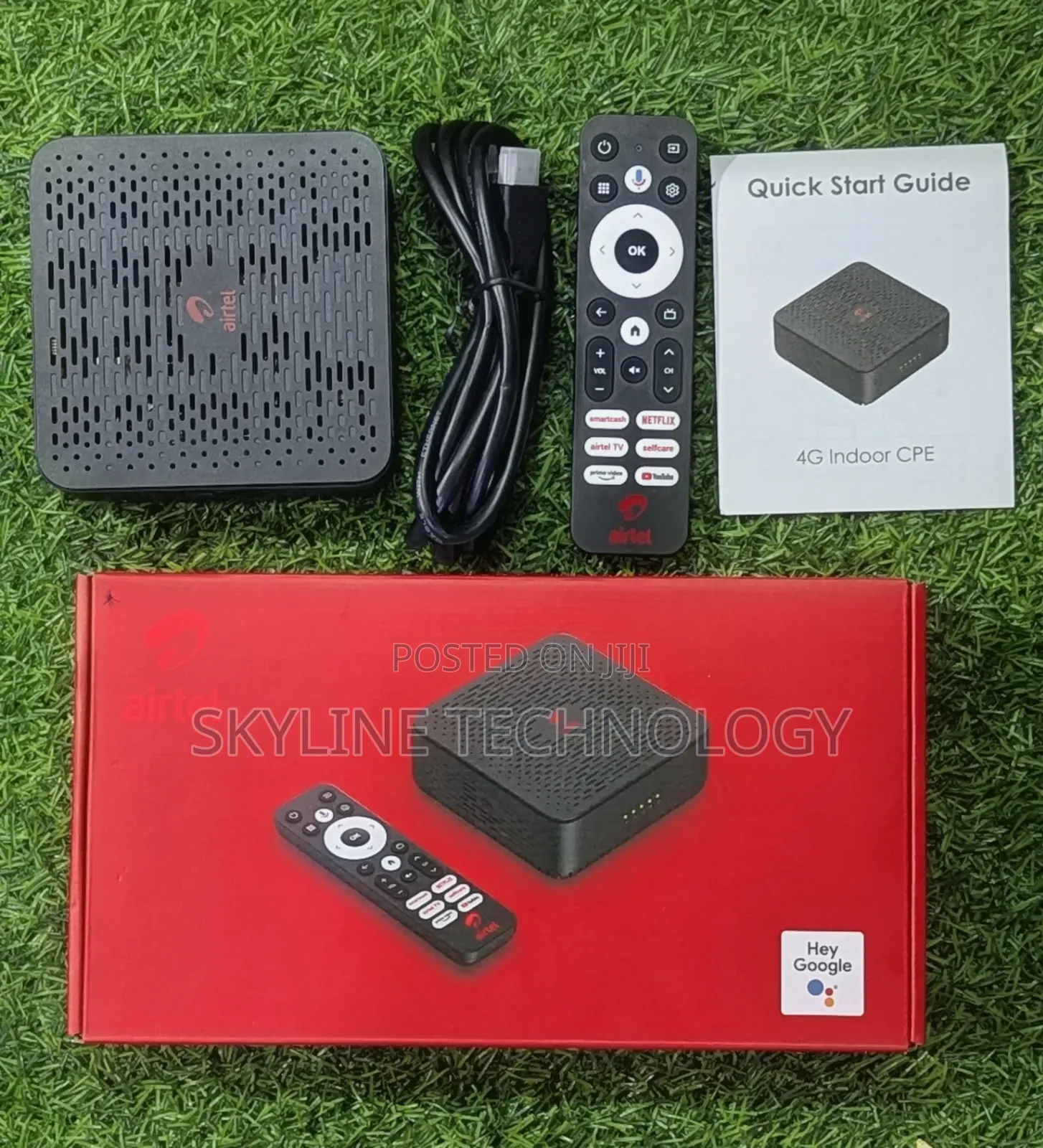 Airtel Smartbox Router And Android Tv Box.