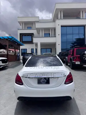 Mercedes-Benz C43 4Matic Sedan AWD (3.0L V6 9AM) 2018 White