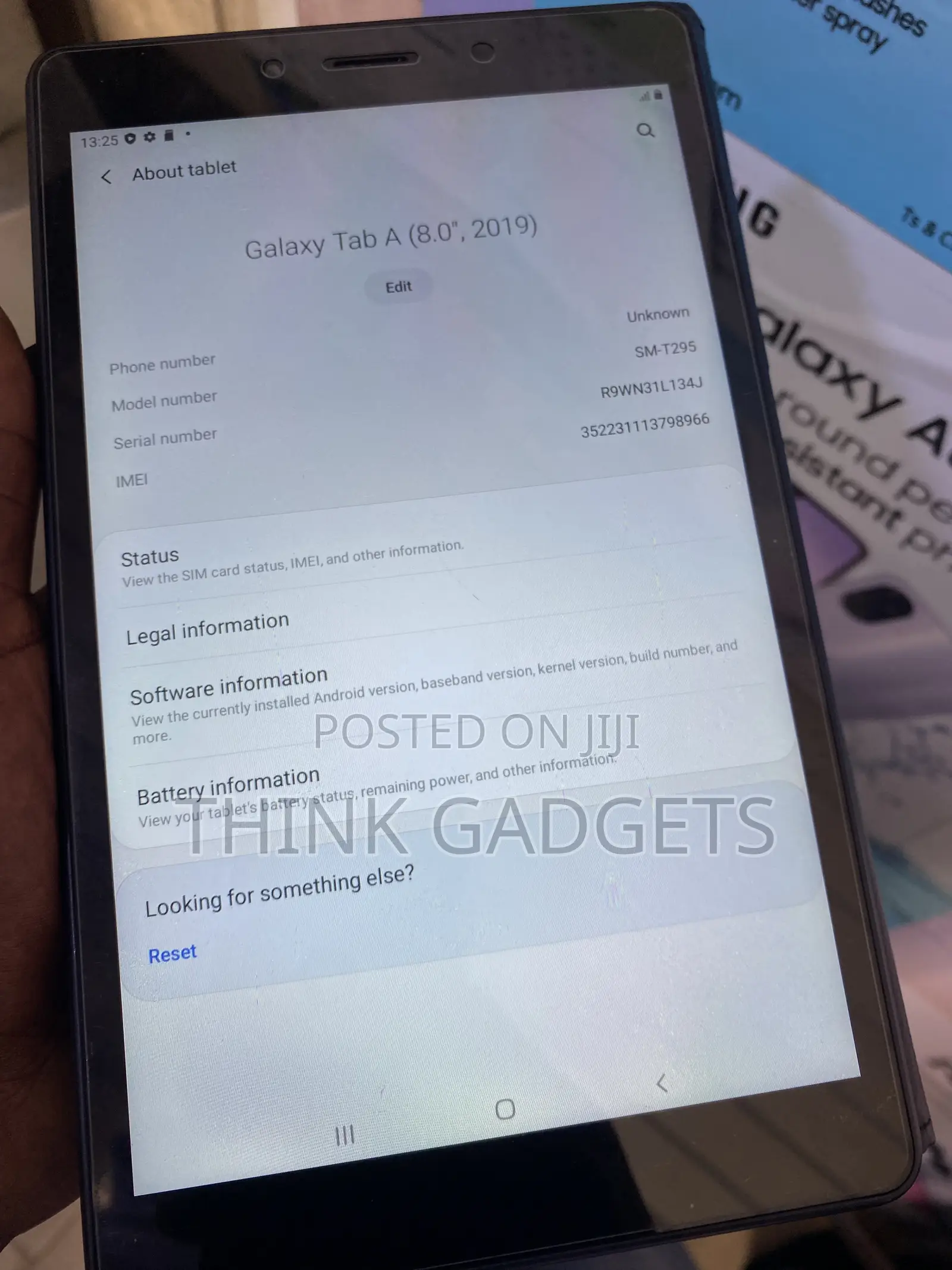 Samsung Galaxy Tab A 8.0 (2019) 32 GB Black