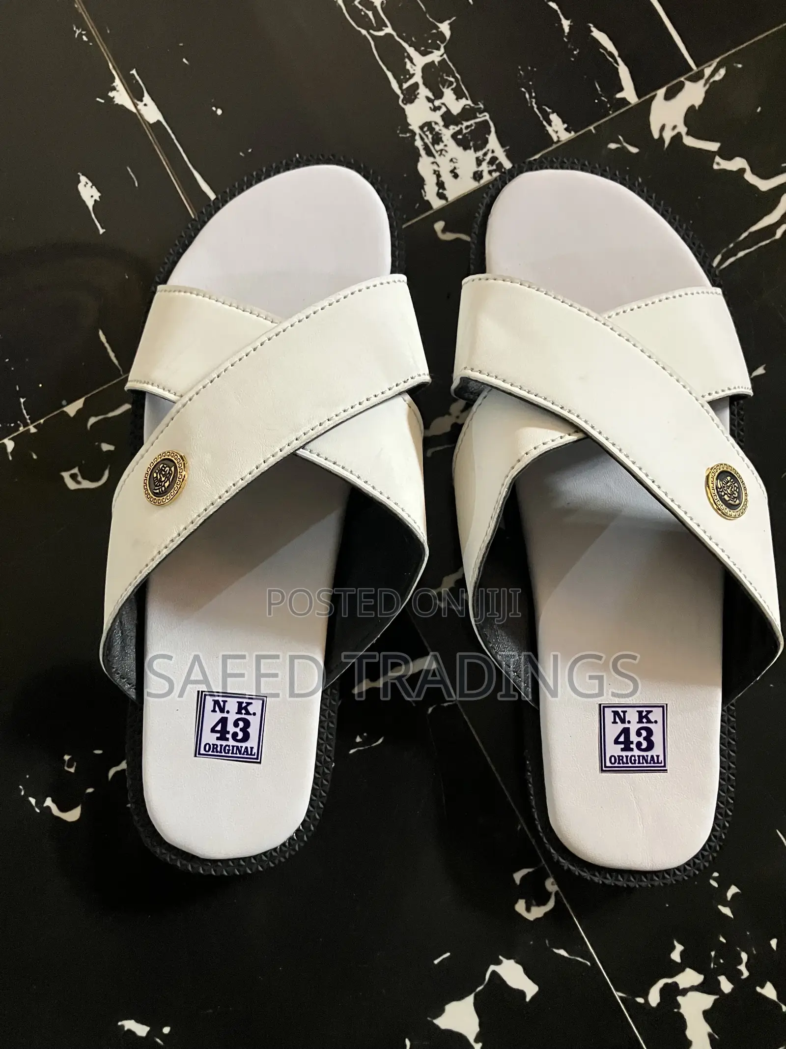 New White Slipper Available in Kumasi