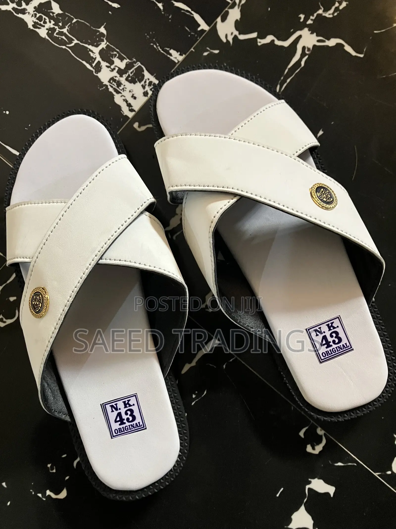 New White Slipper Available in Kumasi