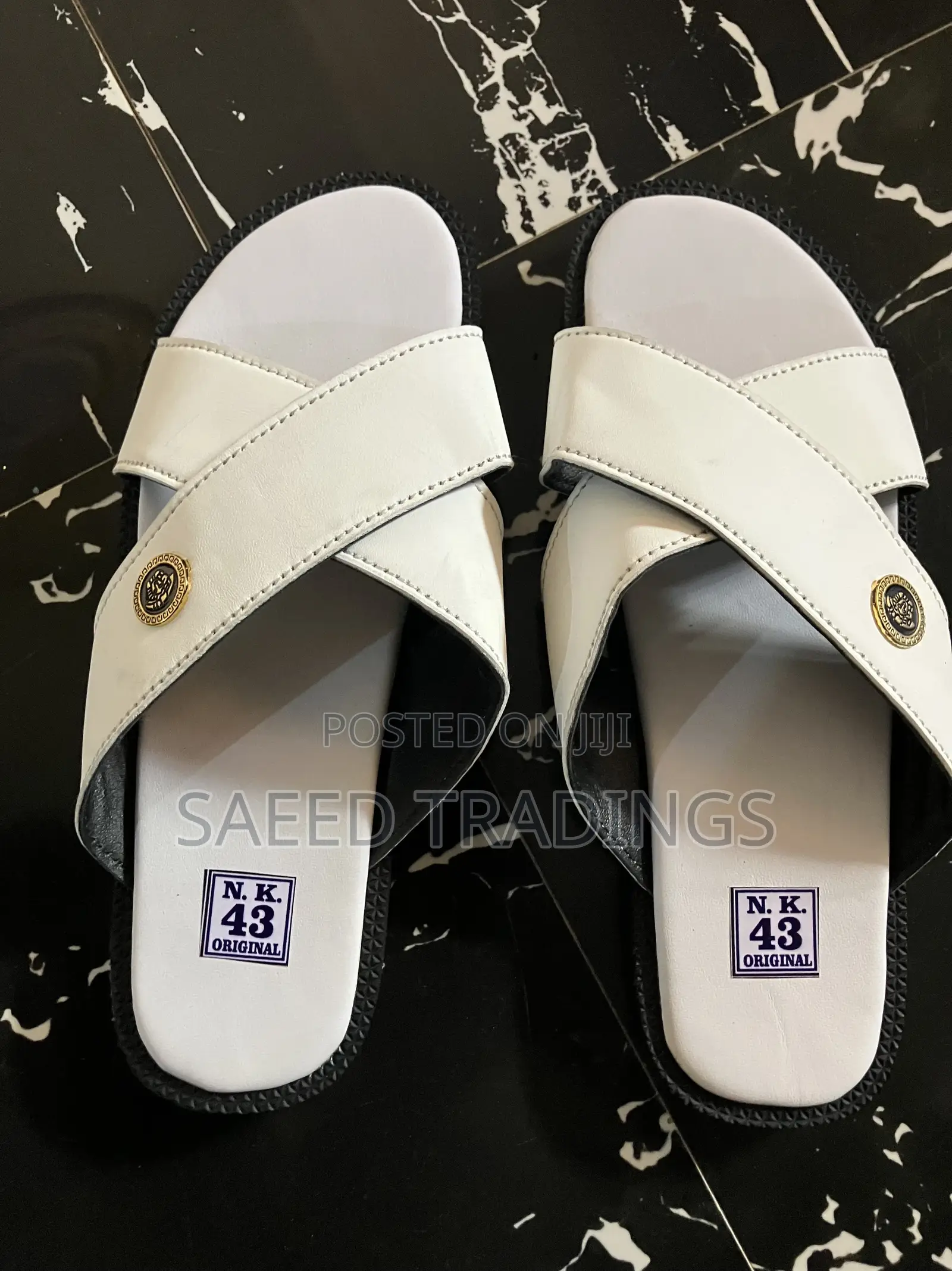New White Slipper Available in Kumasi