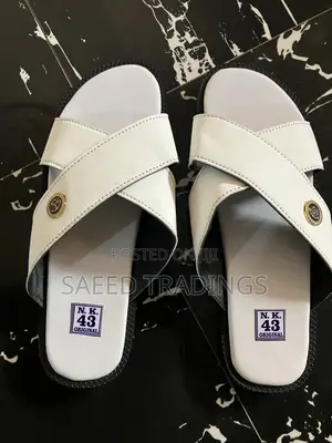 New White Slipper Available in Kumasi