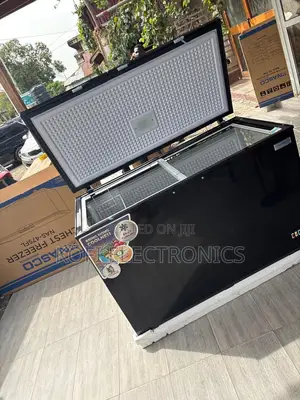 Nasco 400l Black Chest Freezer Spacious, Energy-Saving Reliable