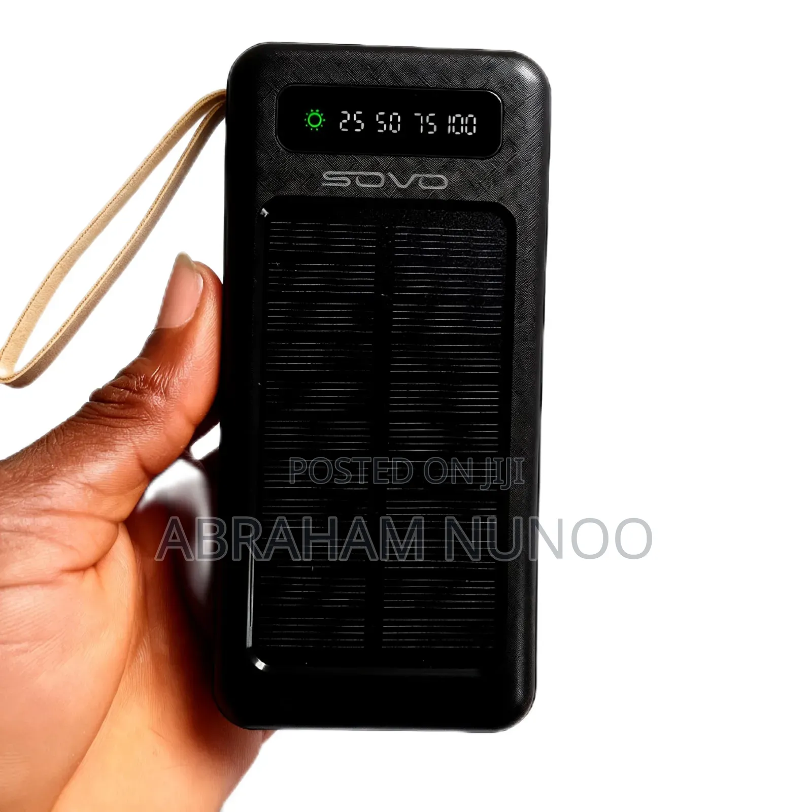 Sovo Solar Power Bank 20000mah Fast Charging Power Bank