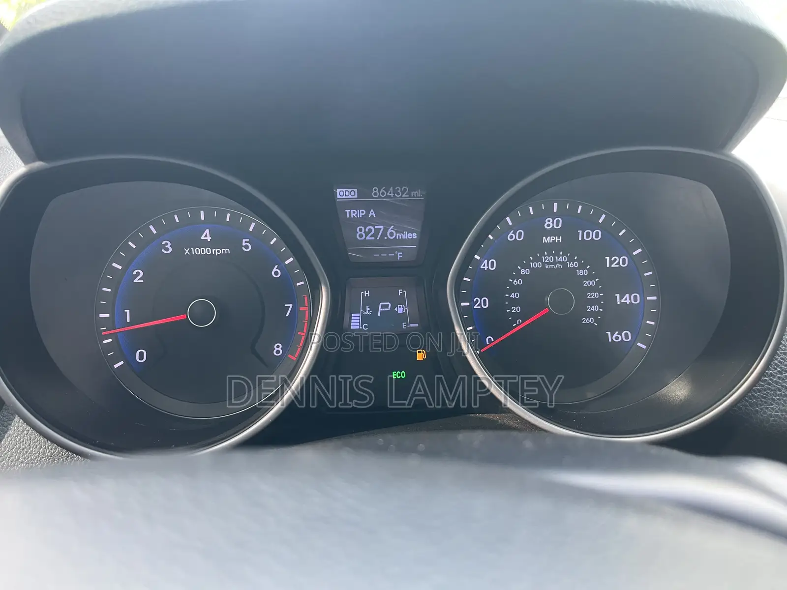 Hyundai Elantra 2014 Blue