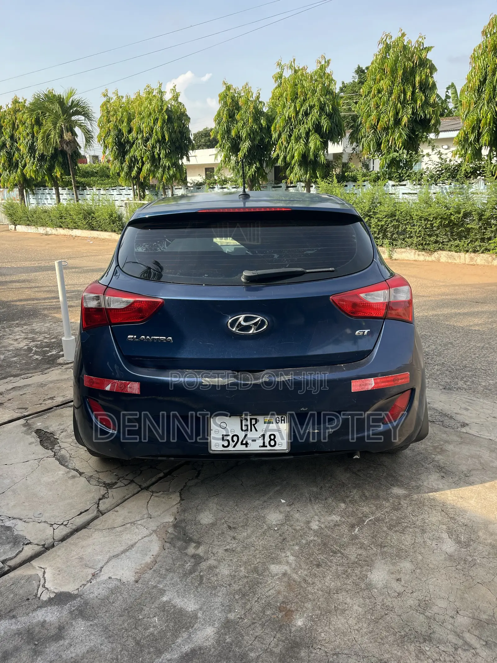 Hyundai Elantra 2014 Blue