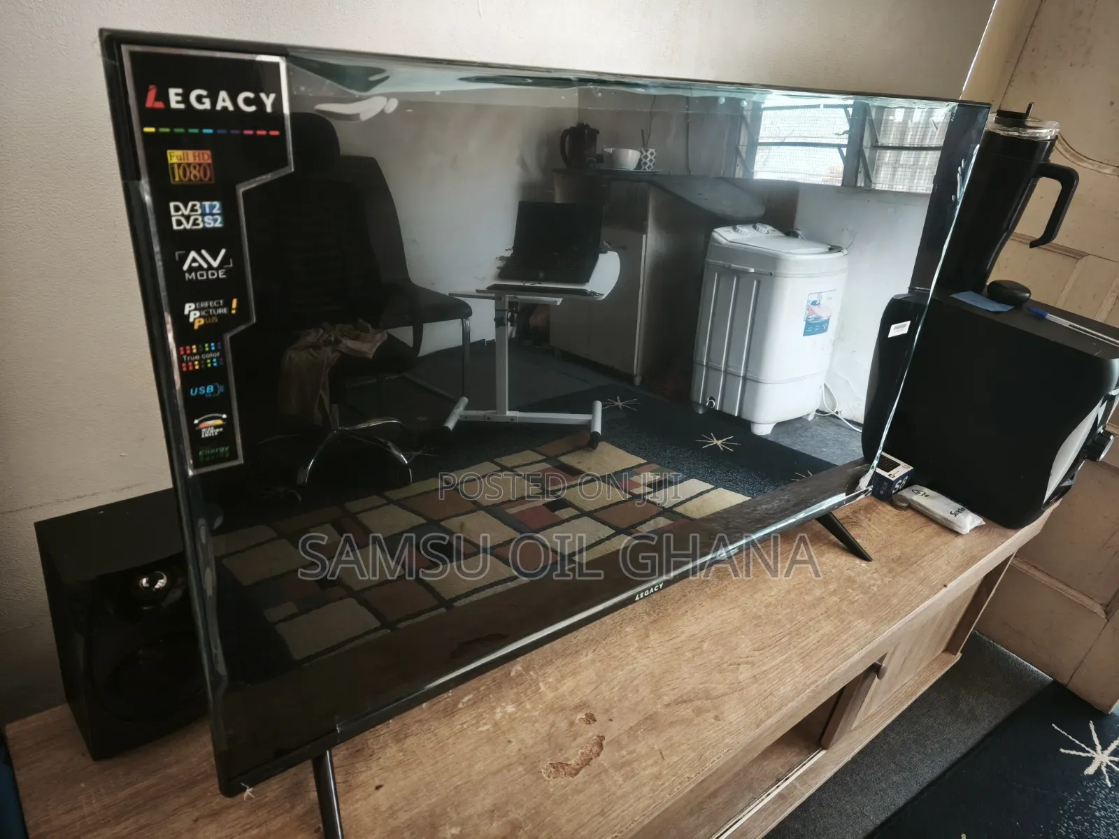 43 Inch Frameless Led Tv - 3 Months Used