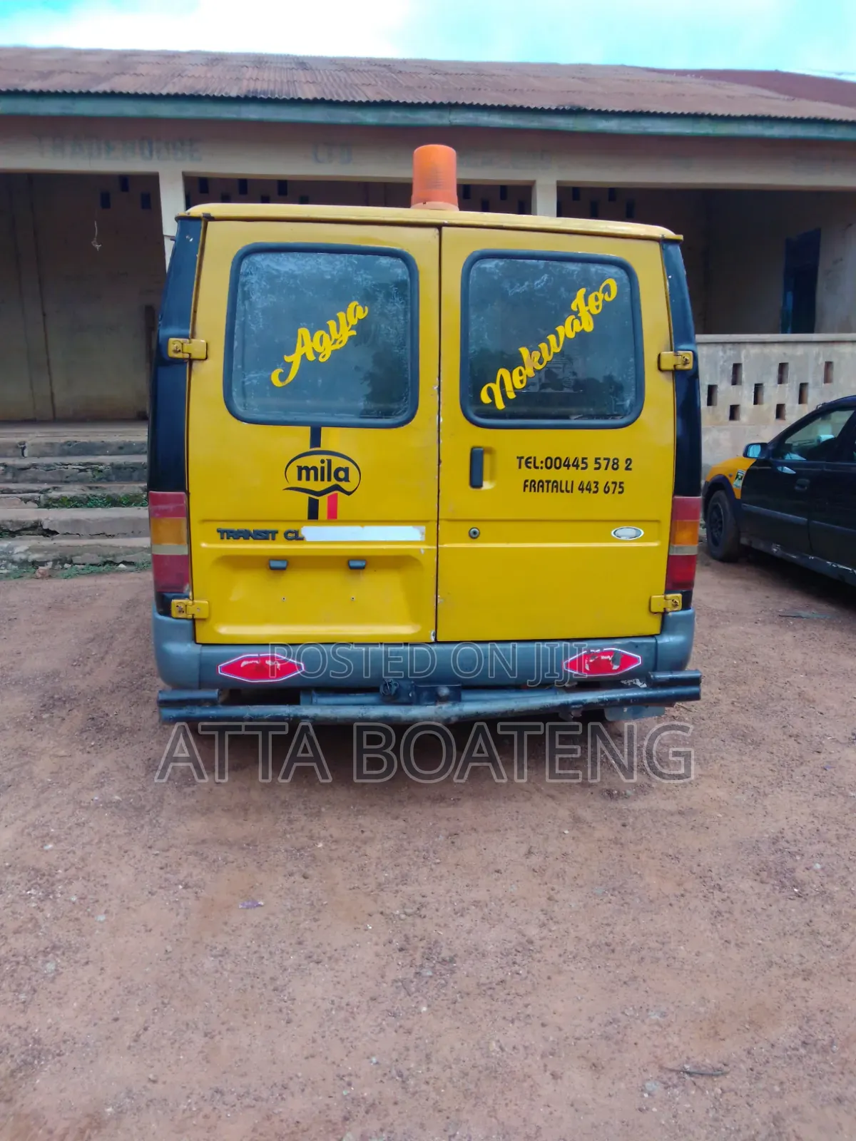 Ford Transit 2014 Yellow