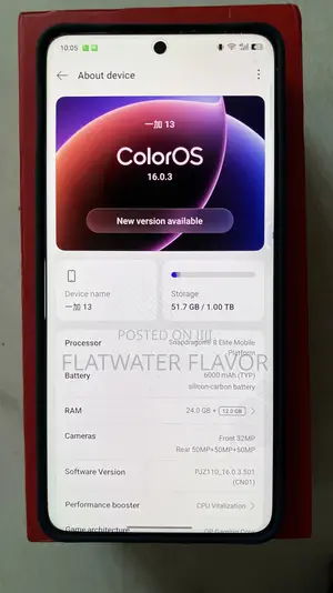 New OnePlus 13 1 TB Blue