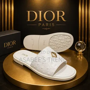 Luxury Dior Men’S Slides ,Neat Comfortable