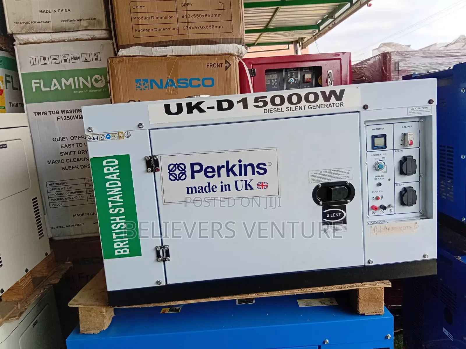 Perkins 15kva Standby Power Generator for Homes Businesses