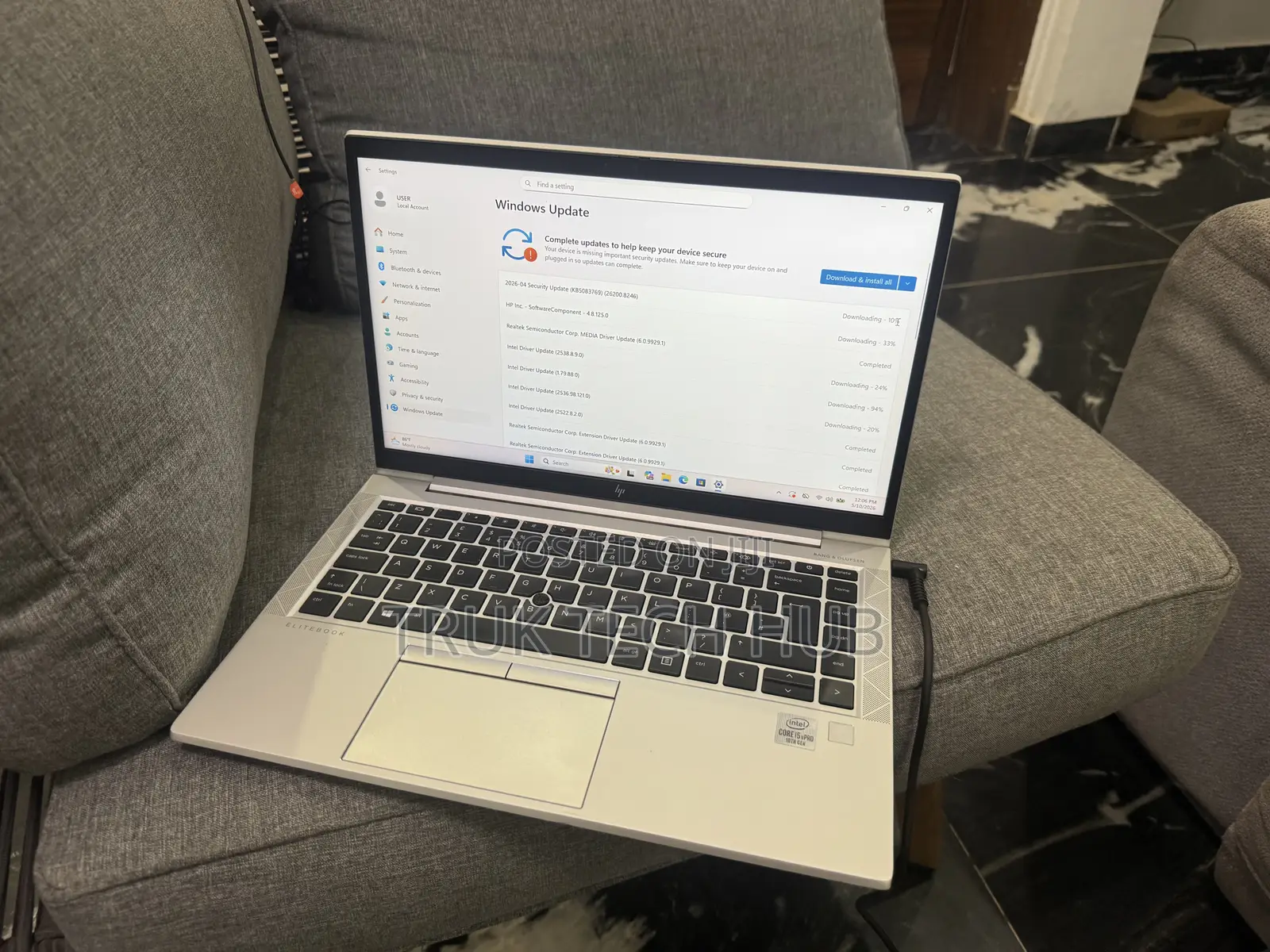 New Laptop HP EliteBook 840 G7 8GB Intel Core i5 SSD 256GB