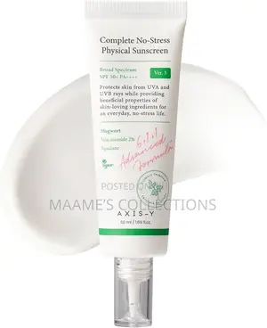 Axis-Y Complete No-Stress Physical Sunscreen