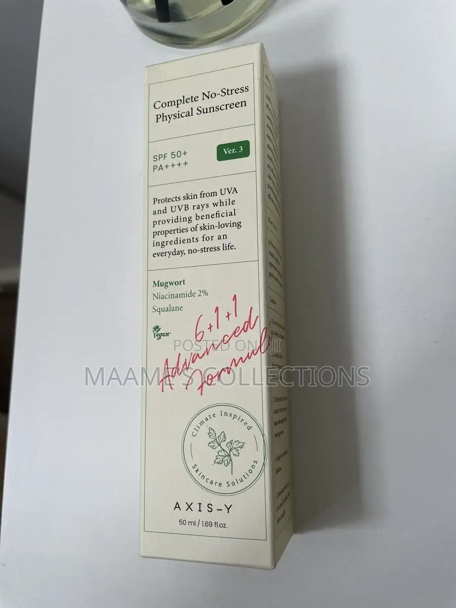 Axis-Y Complete No-Stress Physical Sunscreen