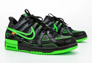 Nike Sneakers (Black and Neon Green)
