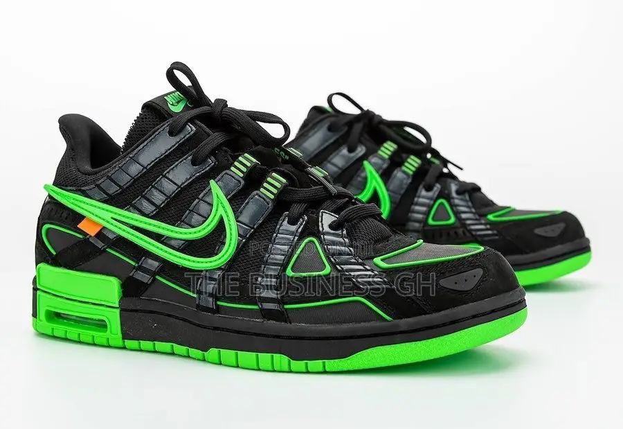 Nike Sneakers (Black and Neon Green)