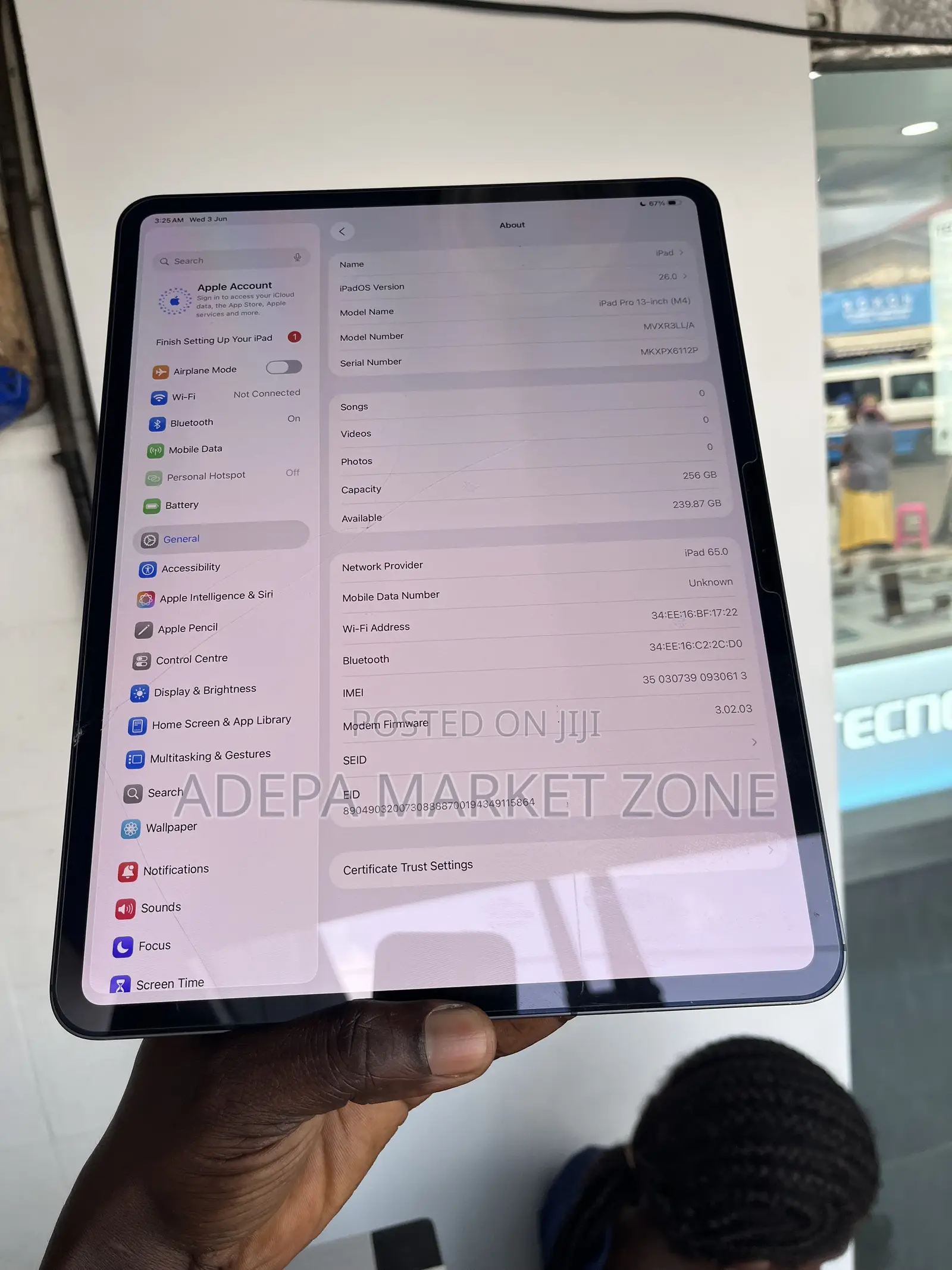 Apple iPad Pro 13 (2024) 256 GB Black