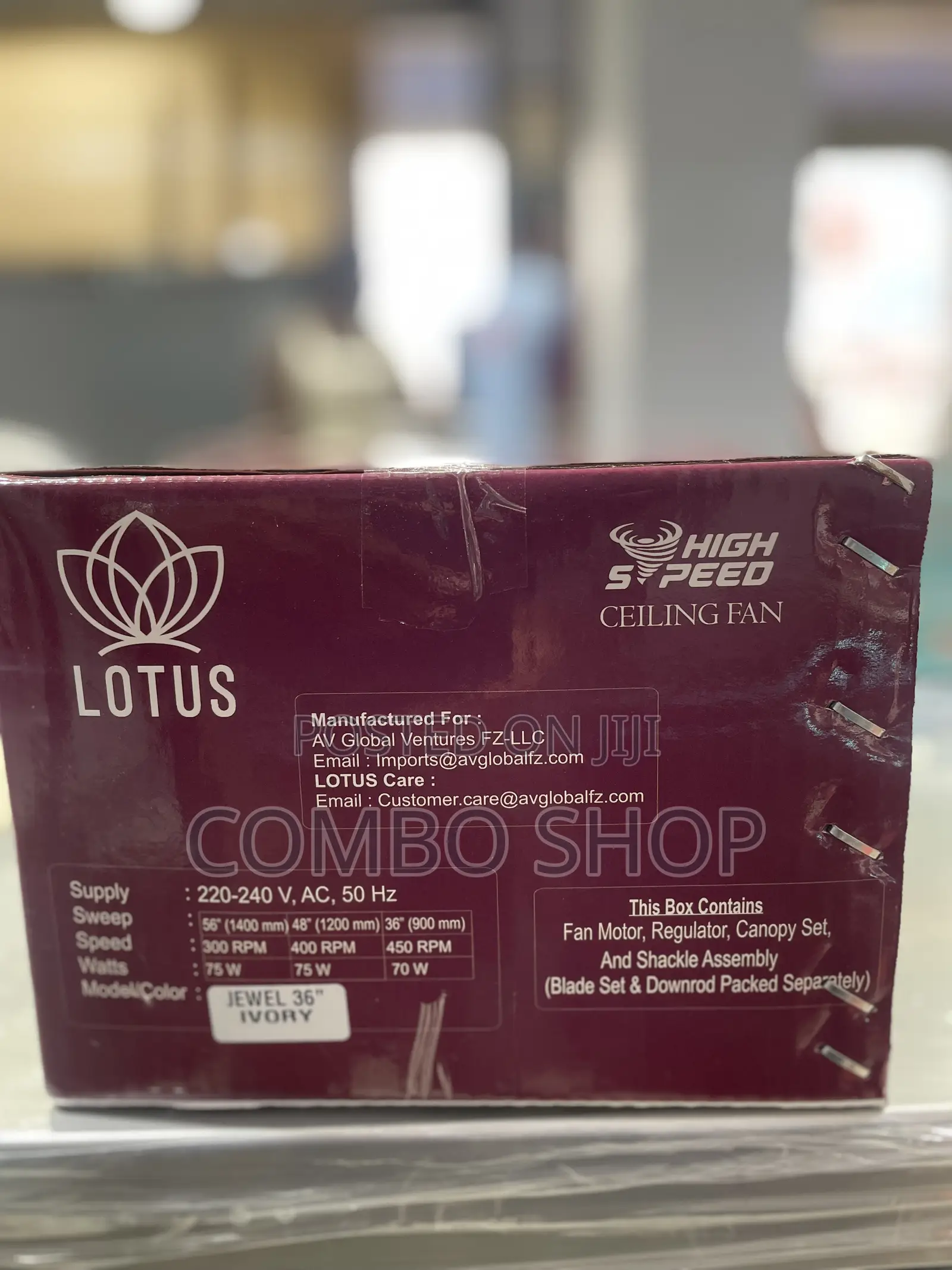 Lotus Festive Ceiling Fan 36