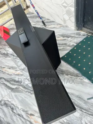 The Samsung A650-Series Soundbar With Wireless Subwoofer and a Remote