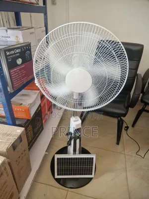 Solar Rechargeable 18inch Fan