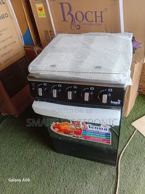 Icona Premium 4-Burner Gas Cooker – Efficient Stylish Cooking