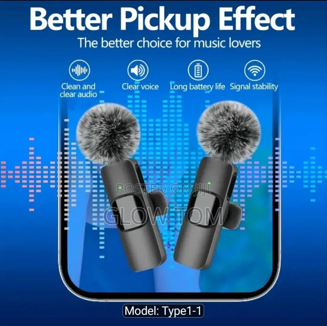 2in1 Wireless Lavaliere Microphone for Android Type-C