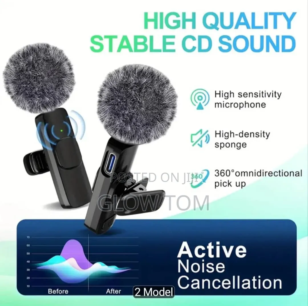 2in1 Wireless Lavaliere Microphone for Android Type-C