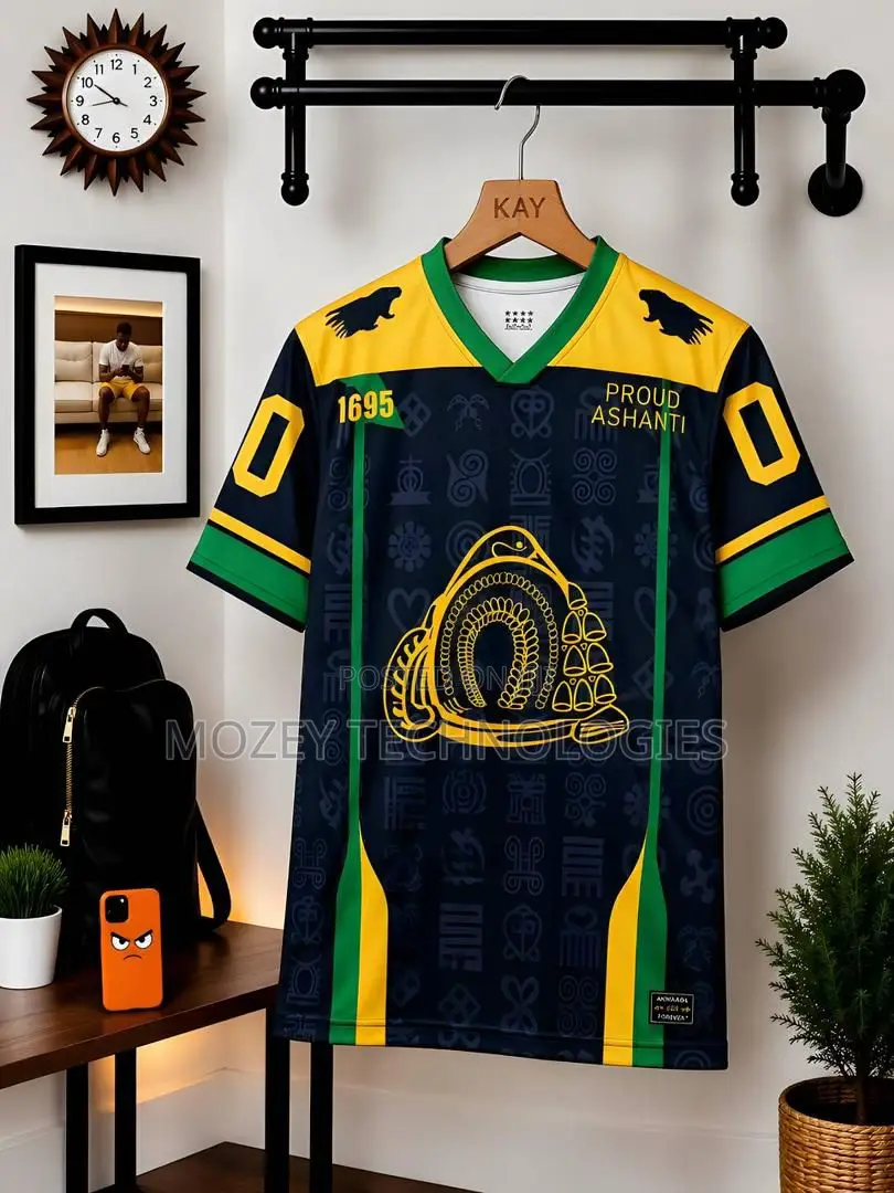 Authentic Ashanti Jersey – Proud Heritage, Premium Quality