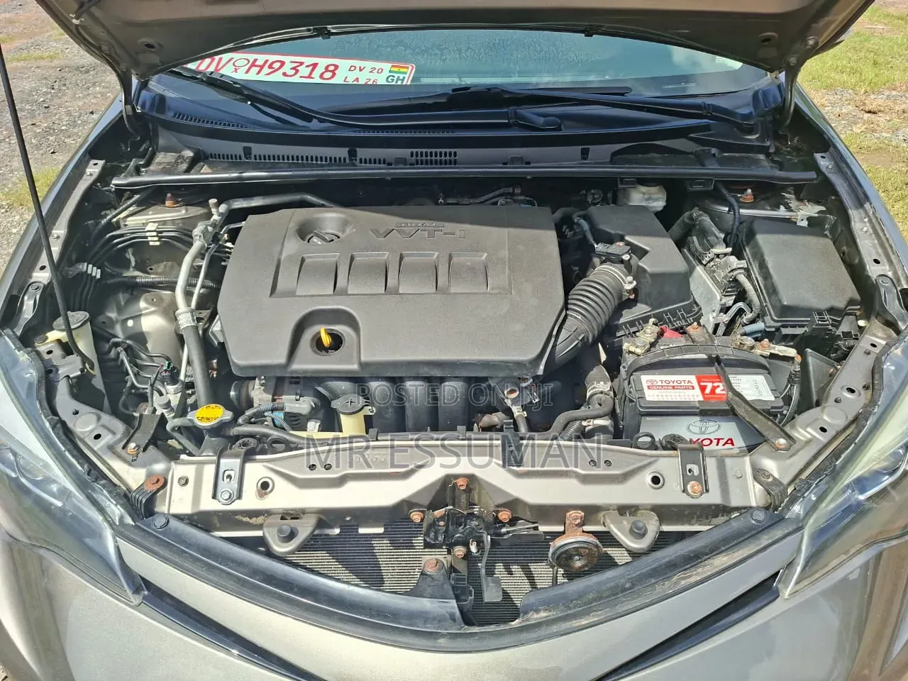 Toyota Corolla 2017 Gray
