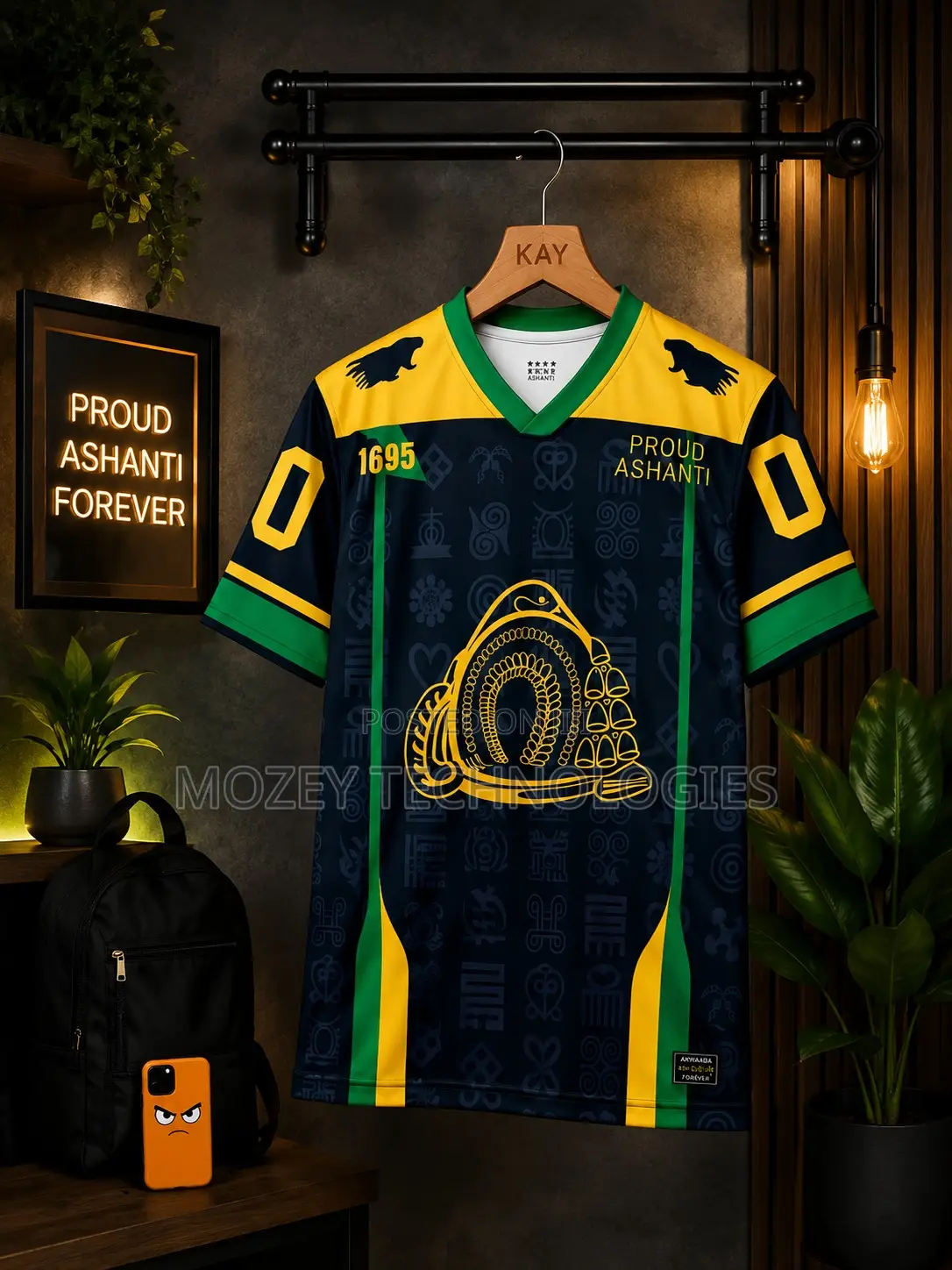 Authentic Ashanti Jersey – Proud Heritage, Premium Quality