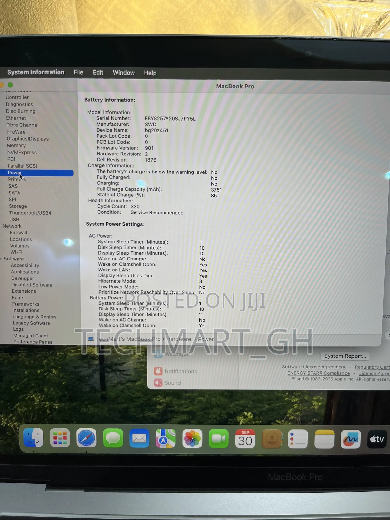 Laptop Apple MacBook Pro 2018 16GB Intel Core i7 SSD 512GB
