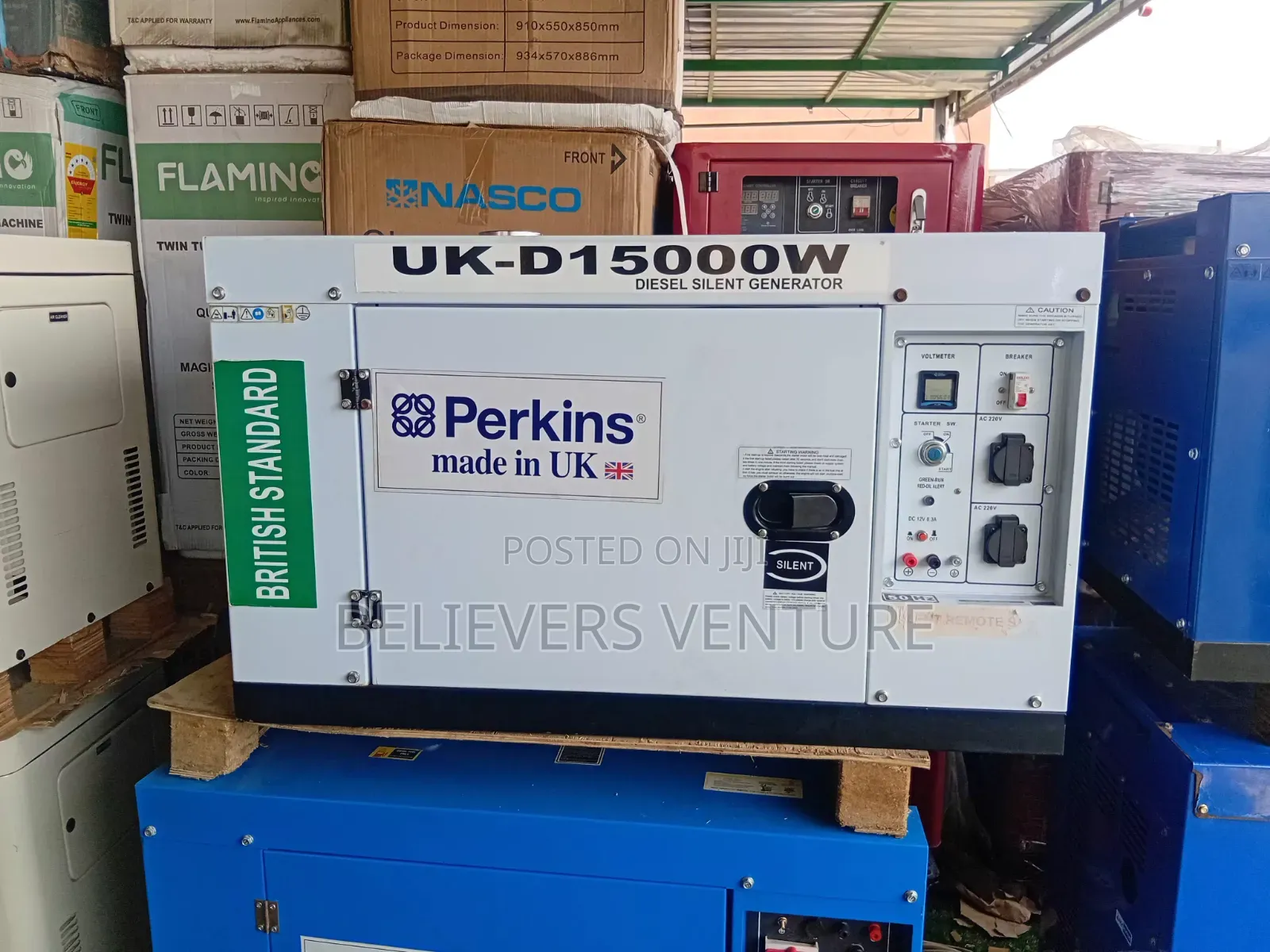 Perkins 15kva Heavy-Duty Generator for Industrial Applications