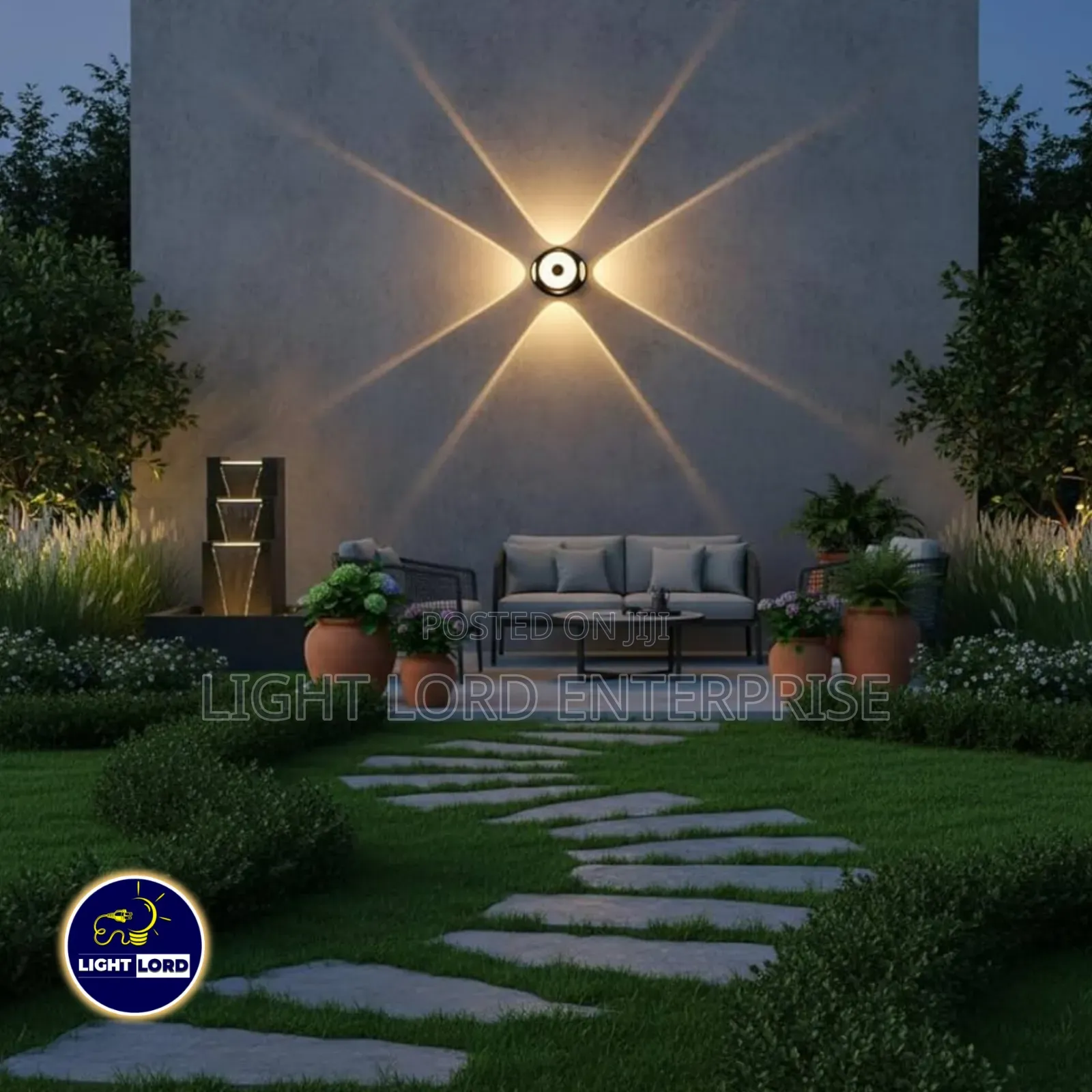 Excalibur 4way Led Wall Light 