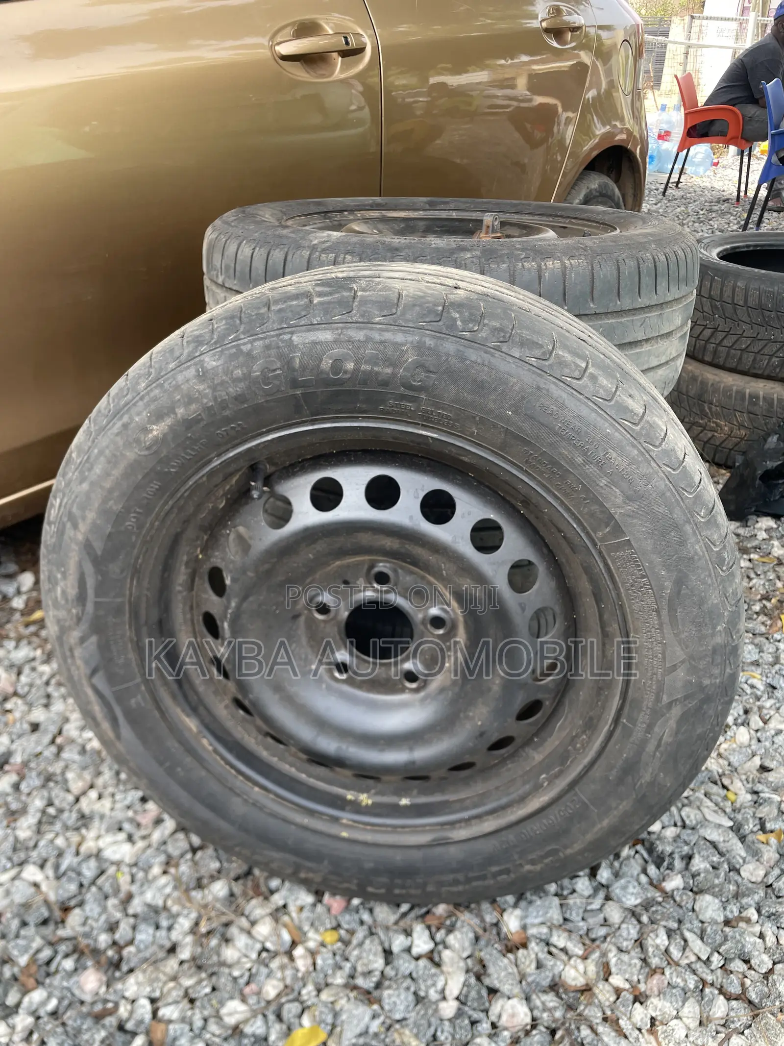 Car Tire and Rims Complete