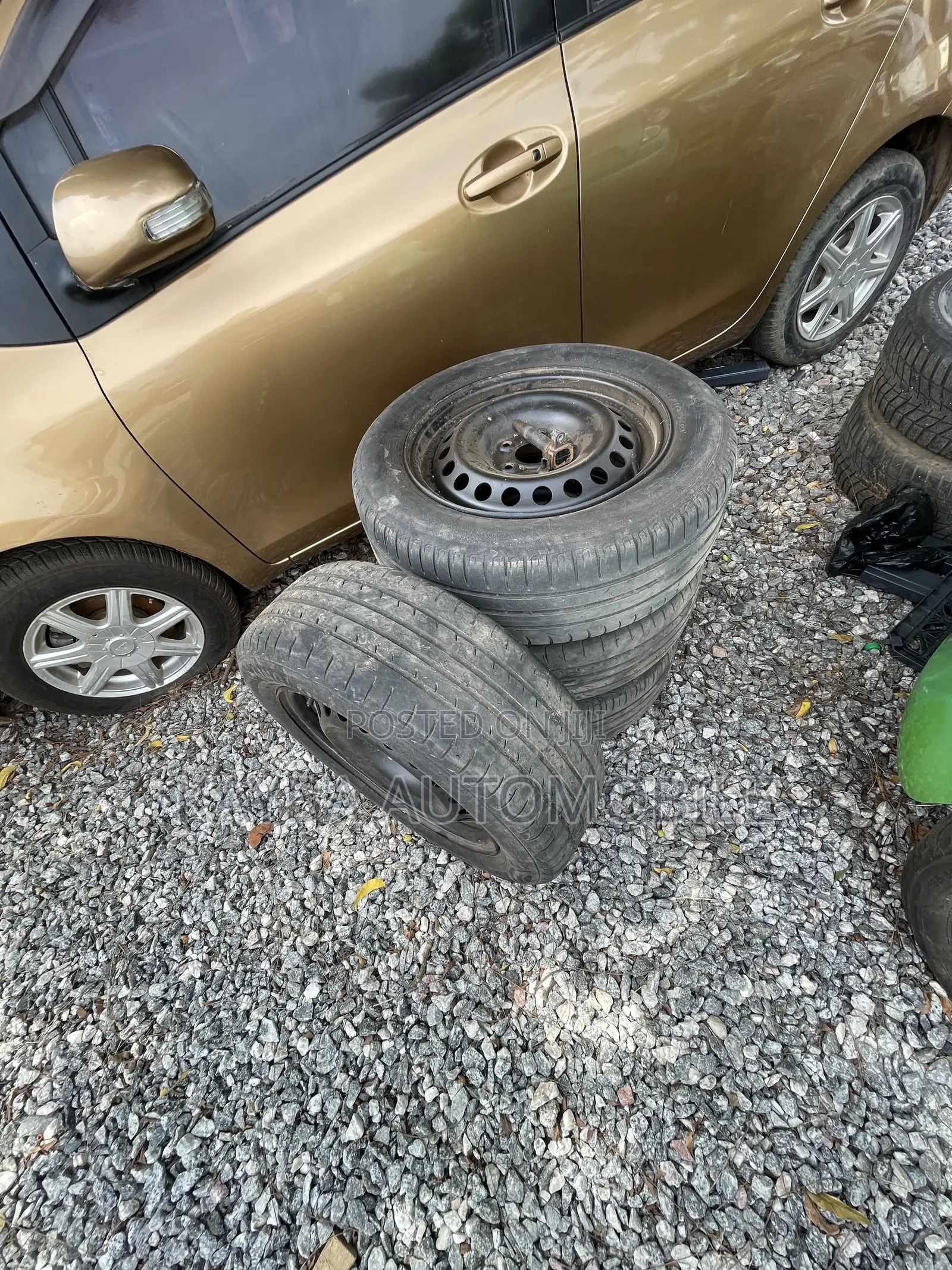 Car Tire and Rims Complete
